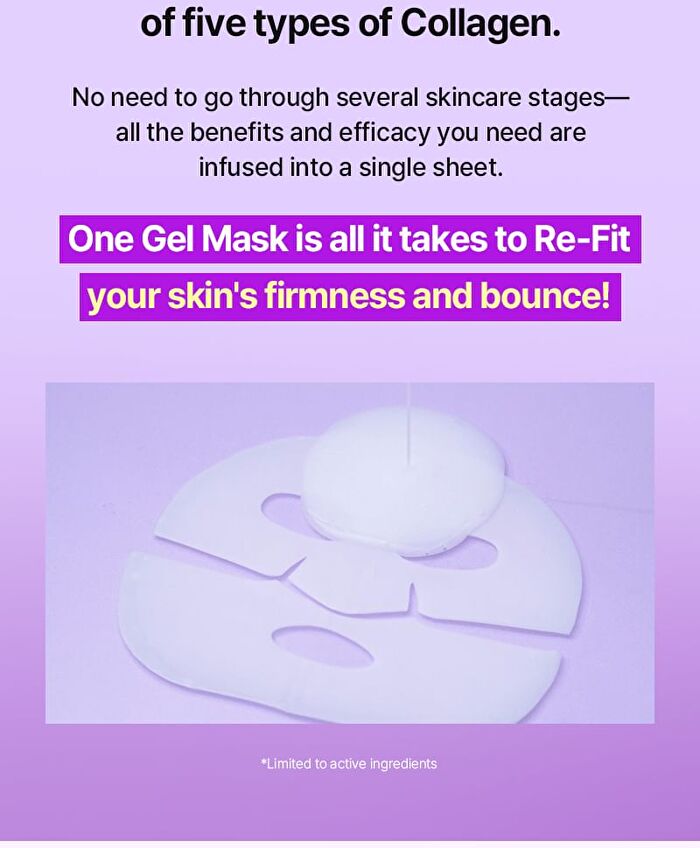Retifit Collagen Gel Mask - 36g x 1 sheet