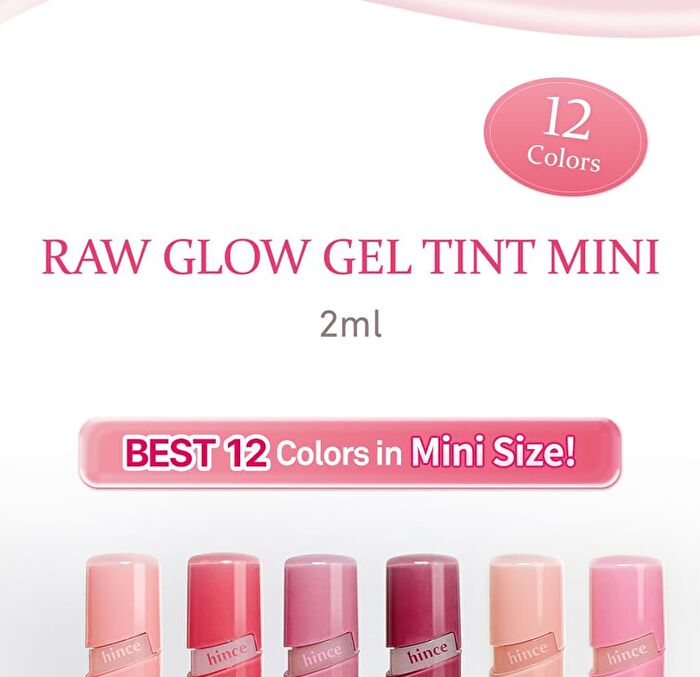 YesStyle Exclusive Raw Glow Gel Tint Mini - 12 Colors - #R006 Raw Grape