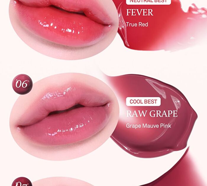 YesStyle Exclusive Raw Glow Gel Tint Mini - 12 Colors - #R013 Pink Pepper