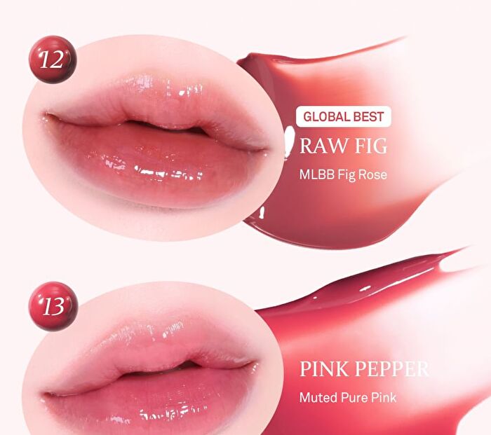 YesStyle Exclusive Raw Glow Gel Tint Mini - 12 Colors - #R014 Raw Coco