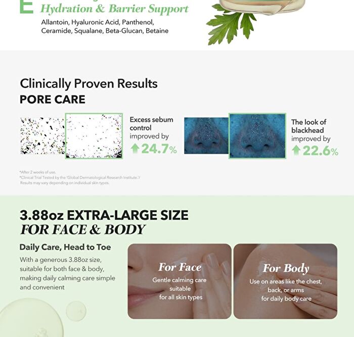 Aprilskin A.C.E Mugwort Centella Calming Serum - 110g