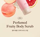 Perfumed Fruity Sugar Body Scrub Mini - 2 Types - Peach & Plum