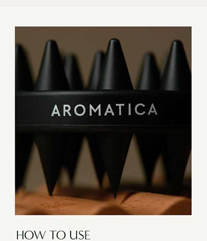 Aromatica Dual Scalp Care Shampoo Brush - 1 pc