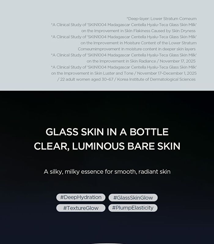 SKIN1004 Madagascar Centella Hyalu-Teca Glass Skin Milk - 210ml