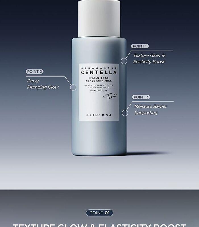 SKIN1004 Madagascar Centella Hyalu-Teca Glass Skin Milk - 210ml