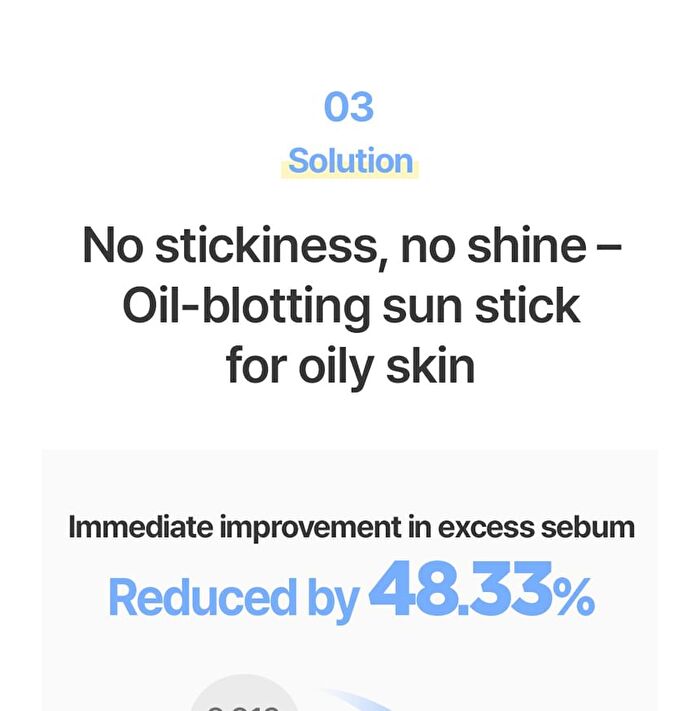 Jung Saem Mool BeginS Blue Chamomile Hyaluronic Acid Airy Sun Stick - 15g