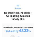 Jung Saem Mool BeginS Blue Chamomile Hyaluronic Acid Airy Sun Stick - 15g