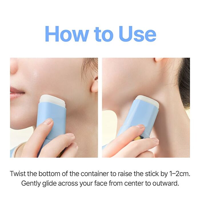 Jung Saem Mool BeginS Blue Chamomile Hyaluronic Acid Airy Sun Stick - 15g