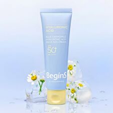 Jung Saem Mool BeginS Blue Chamomile Hyaluronic Acid Aqua Sun Cream - 50ml