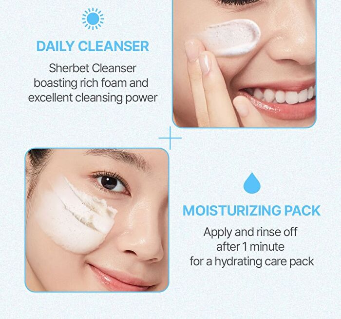 Jung Saem Mool BeginS Aqua Pear Sherbet Cleanser - 90ml