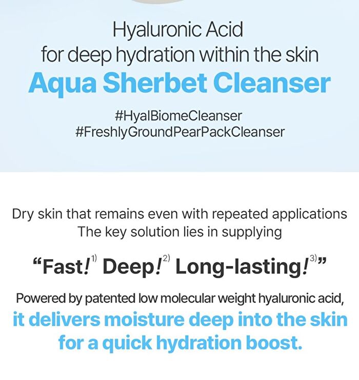 Jung Saem Mool BeginS Aqua Pear Sherbet Cleanser - 90ml
