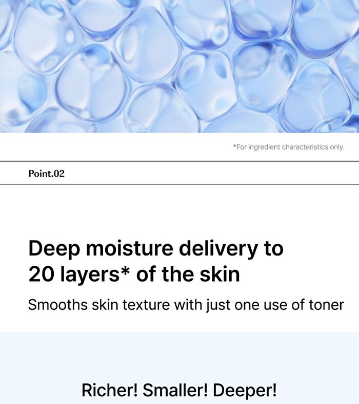 Jung Saem Mool BeginS Blue Hydrangea Hyaluronic Acid Moisturizing Toner - 300ml