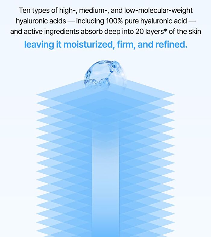 Jung Saem Mool BeginS Blue Hydrangea Hyaluronic Acid Moisturizing Toner - 300ml