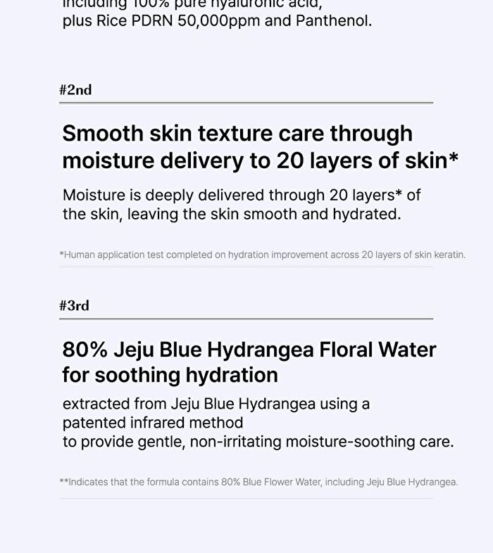 Jung Saem Mool BeginS Blue Hydrangea Hyaluronic Acid Moisturizing Toner - 300ml