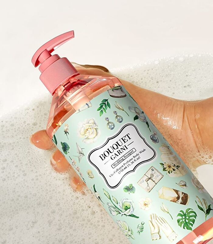 Bouquet Garni Vita Collagen Perfume Body Wash - 3 Types - Wedding Bouquet