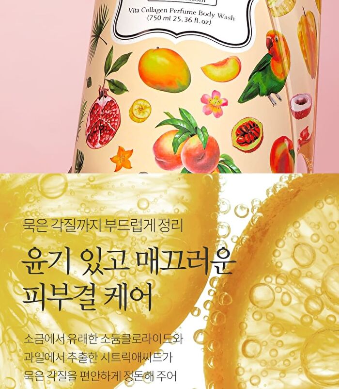 Bouquet Garni Vita Collagen Perfume Body Wash - 3 Types - Wedding Bouquet