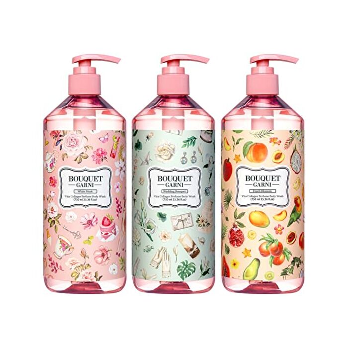 Bouquet Garni Vita Collagen Perfume Body Wash - 3 Types - Wedding Bouquet
