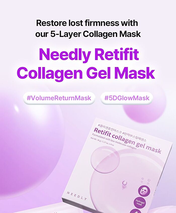 Retifit Collagen Gel Mask Set - 36g x 4 sheets