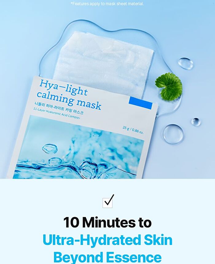 Hya-light Calming Mask - 25g x 1 sheet