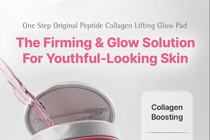 Cosrx One Step Original Peptide Collagen Lifting Glow Pad - 100 pads