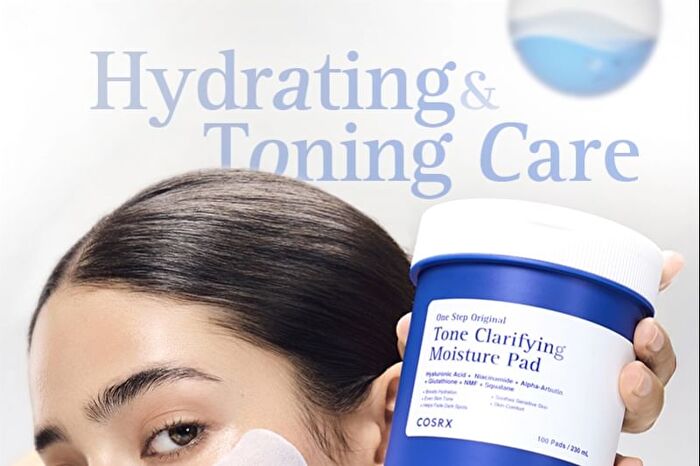 Cosrx One Step Original Tone Clarifying Moisture Pad - 100 pads