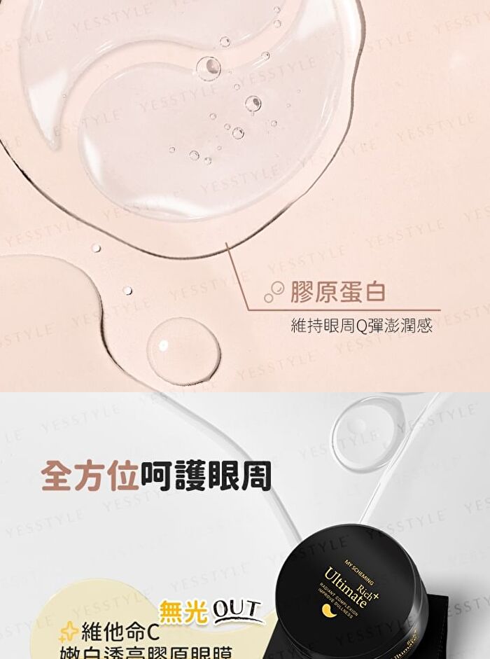Ultimate Rich+ 2X Retinoid Rejuvenating Collagen Eye Patch - 60 pcs
