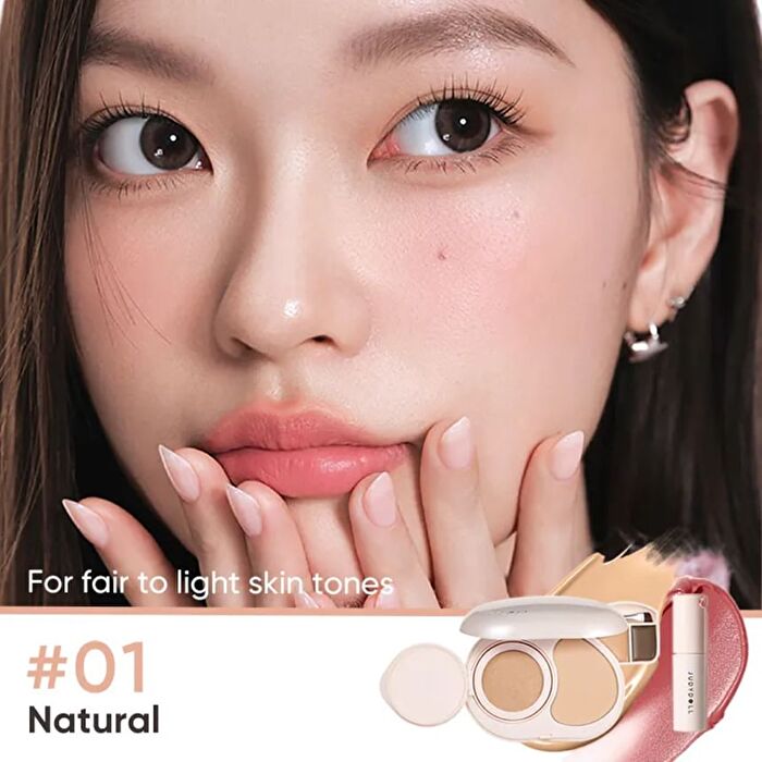 Portable Facial Palette - 2 Types - #01 Natural