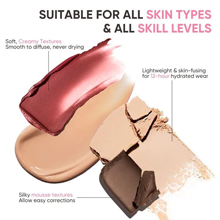 Portable Facial Palette - 2 Types - #02 Deep