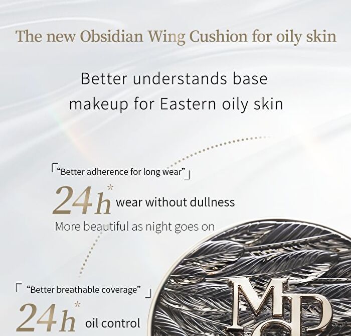 Maogeping Astral Glory Long-Lasting Cushion Foundation (Black Wing Edition) - 2 Shades - #701 - 14g