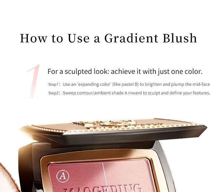 Maogeping Cloudy Veil Sweet Blusher - 5 Colors - #801 - 4g