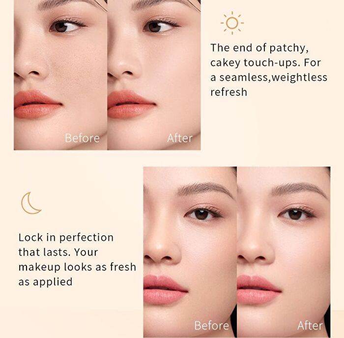 Maogeping Luminous Light Veiling Pressed Powder (11.5g) - 2 Shades - #802 - 11.5g