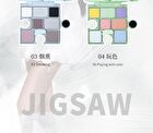Original Artist 7-Color Puzzle Eyeshadow - 4 Types - 04# Playing With Color - 1.5g
