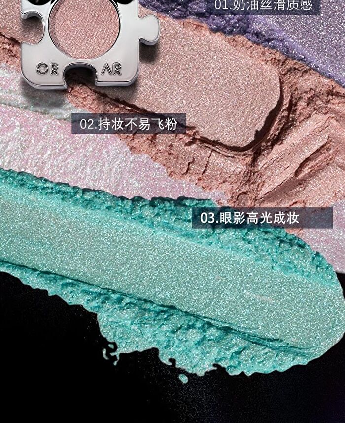 Original Artist Monochrome Puzzle Sparkles Highlighter - 9 Colors - 03# Moonstone - 1.5g