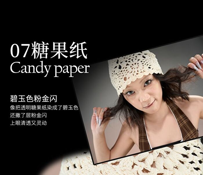 Original Artist Monochrome Puzzle Sparkles Highlighter - 9 Colors - 04# Blue Flash Butterfly - 1.5g