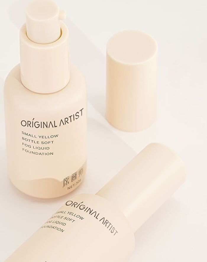 Original Artist Yellow Bottle Matte Liquid Foundation - 4 Colors - W02# Ivory - 30g