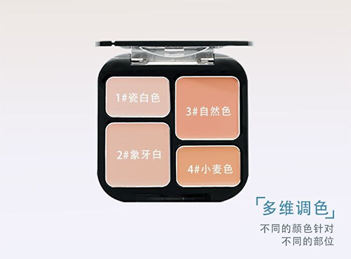 Original Artist Four Color Silk Soft Concealer - (1.5g x 2 + 2.5g x 2)