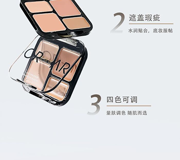Original Artist Four Color Silk Soft Concealer - (1.5g x 2 + 2.5g x 2)