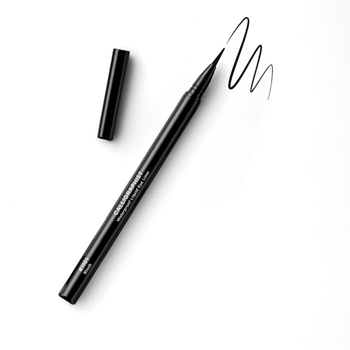Calligraphist - Waterproof Liquid Eye Liner - #Black - 0.6ml