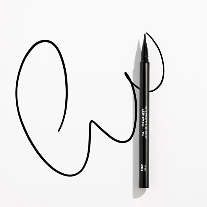 Calligraphist - Waterproof Liquid Eye Liner - #Black - 0.6ml