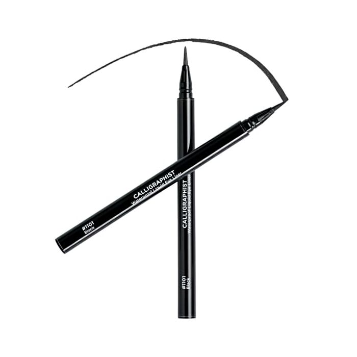 Calligraphist - Waterproof Liquid Eye Liner - #Black - 0.6ml