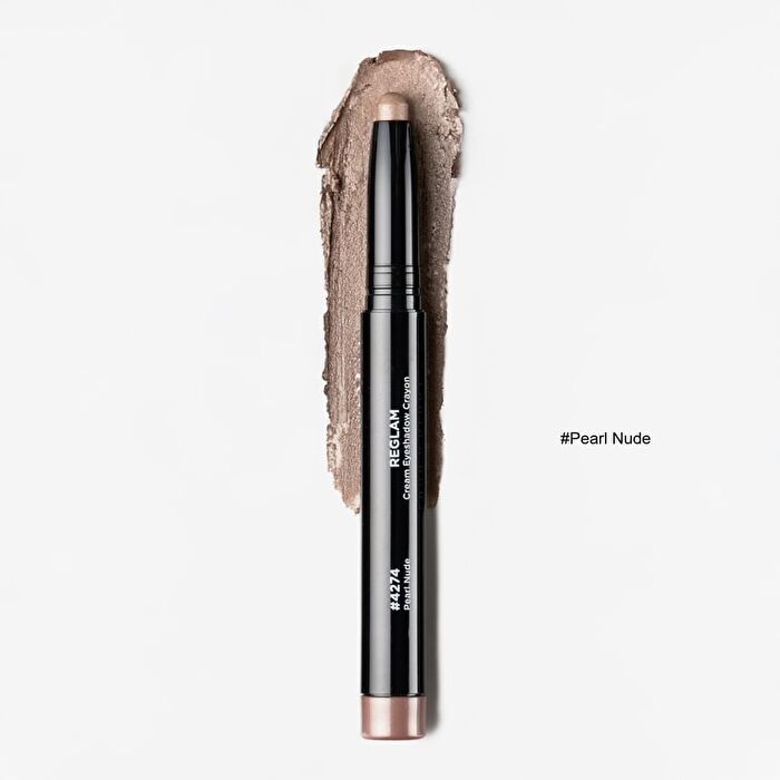 Reglam Cream Eyeshadow Crayon - 6 Colors - #Silver Brown - 1.4g