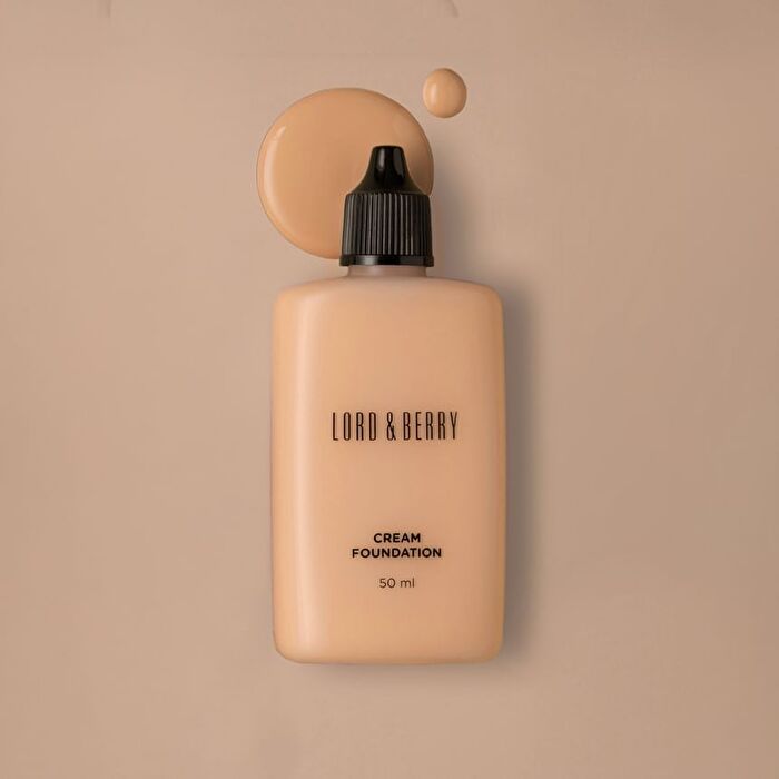 Cream Fluid Foundation - 7 Colors - #Pale Ivory - 50ml