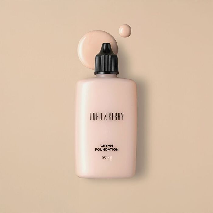 Cream Fluid Foundation - 7 Colors - #Pale Ivory - 50ml
