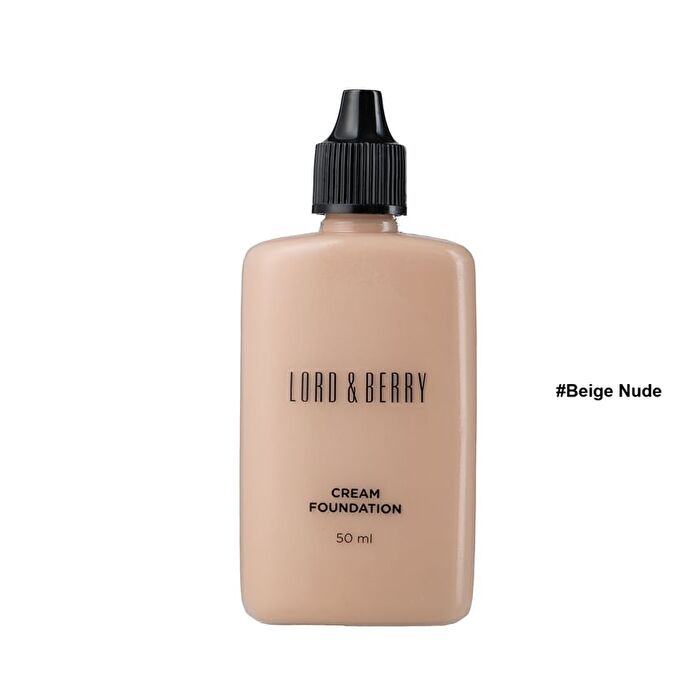 Cream Fluid Foundation - 7 Colors - #Beige Nude - 50ml