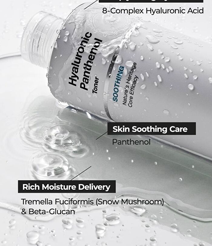 Hyaluronic Panthenol Soothing Toner - 300ml
