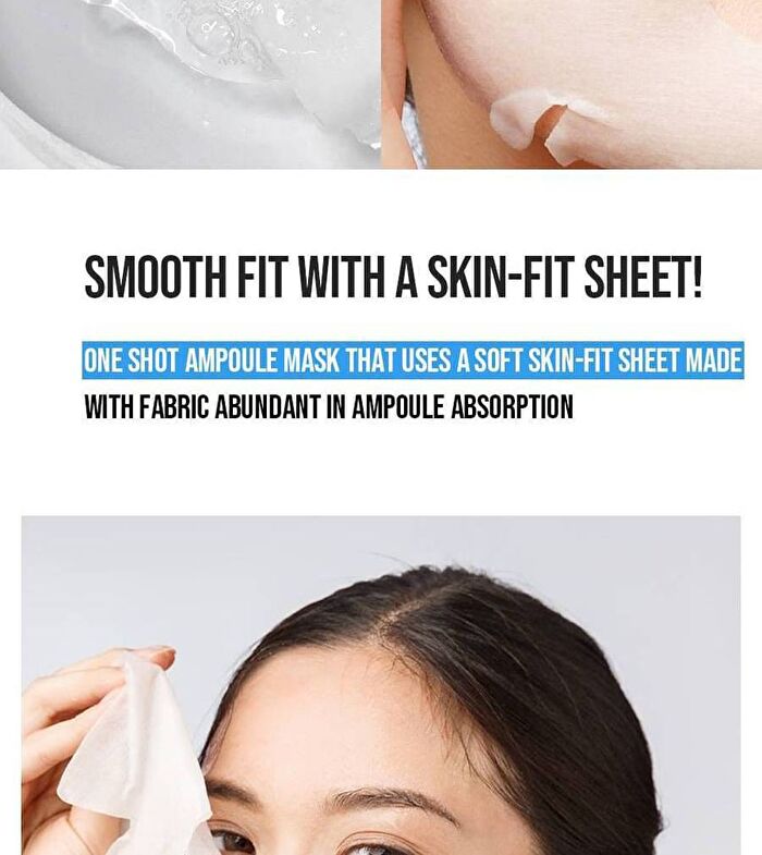 Hyaluronic Acid One Shot Ampoule Mask Sheet - 5 Types - #Vitamin