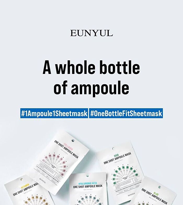 Hyaluronic Acid One Shot Ampoule Mask Sheet - 5 Types - #Collagen