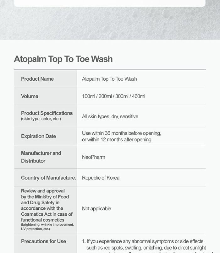 Top To Toe Wash Refill Jumbo - 400ml
