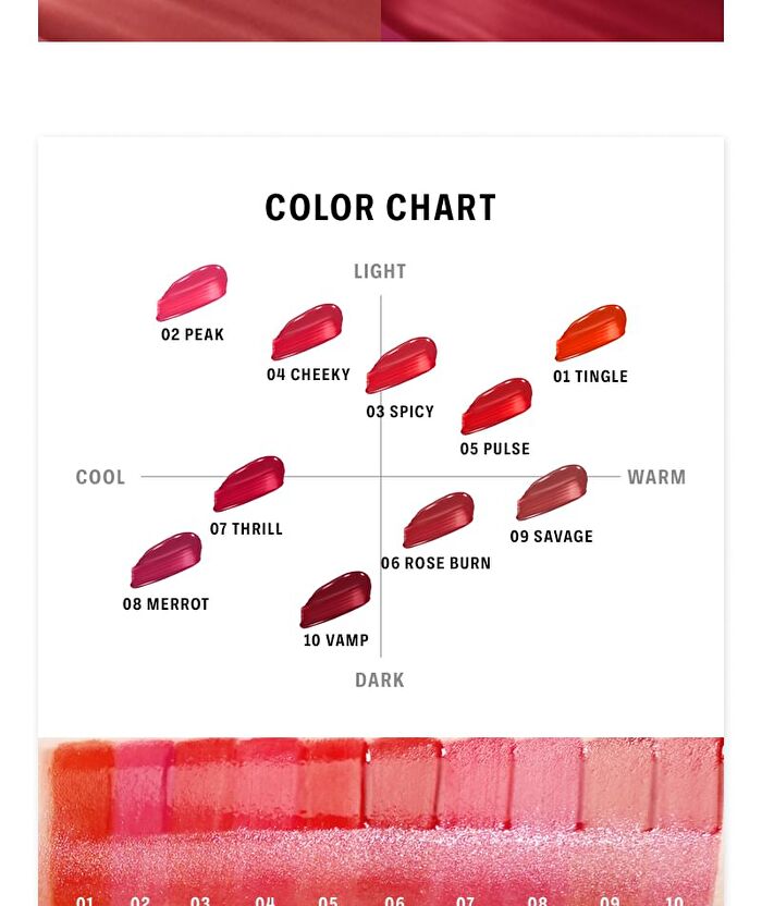Braye Thin Glow Tint 2X - 10 Colors - #10 Vamp