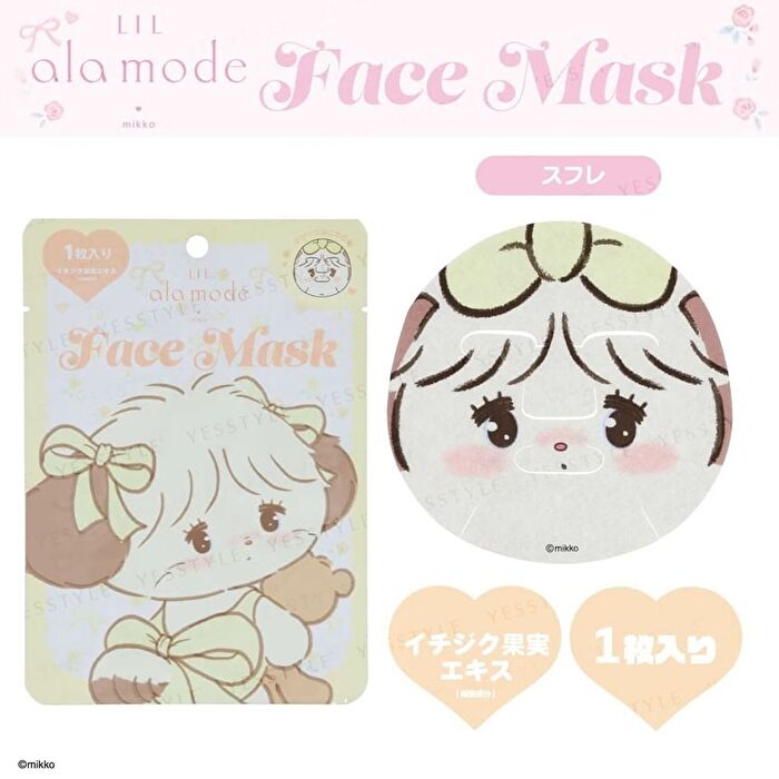 Shobido Lil Ala Mode By Mikko Face Sheet Mask Souffle - 1 pc